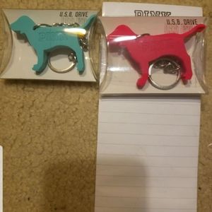 RARE Victorias Secret PINK dog USB drive